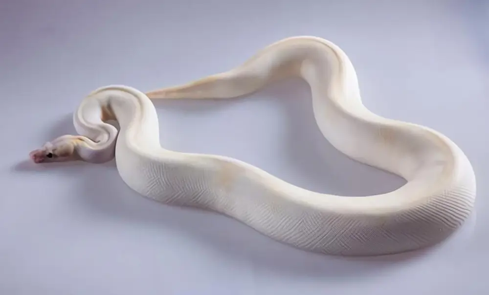 ivory-ball-python