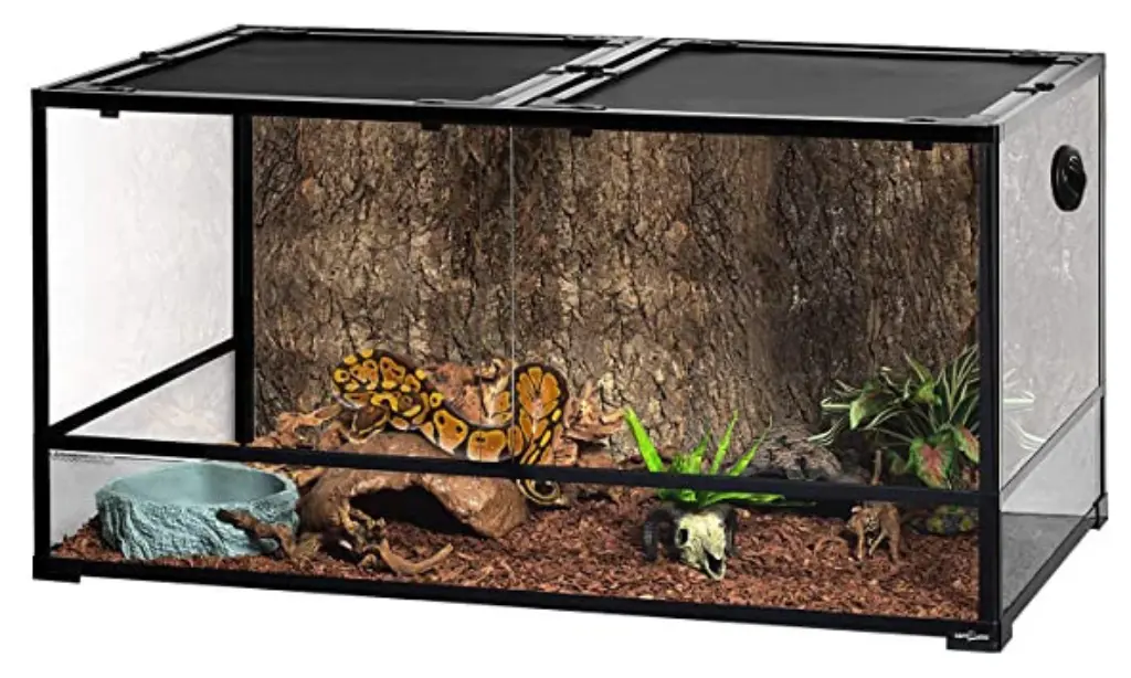 REPTIZOO Large Glass Reptile Terrarium
